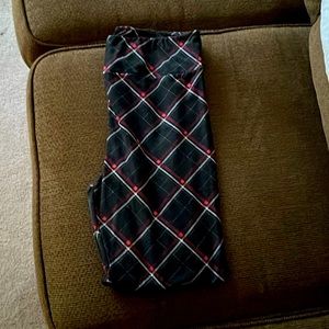 Lularoe TC plaid leggings